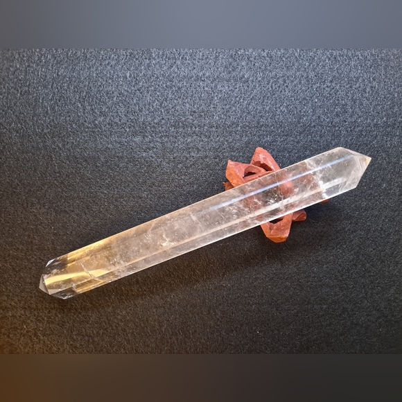 Double-terminated Quartz Crystal Wand - Picture 4 of 5